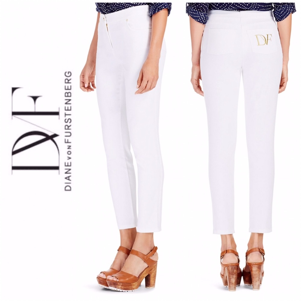 DVF Gali Skinny Denim Pant